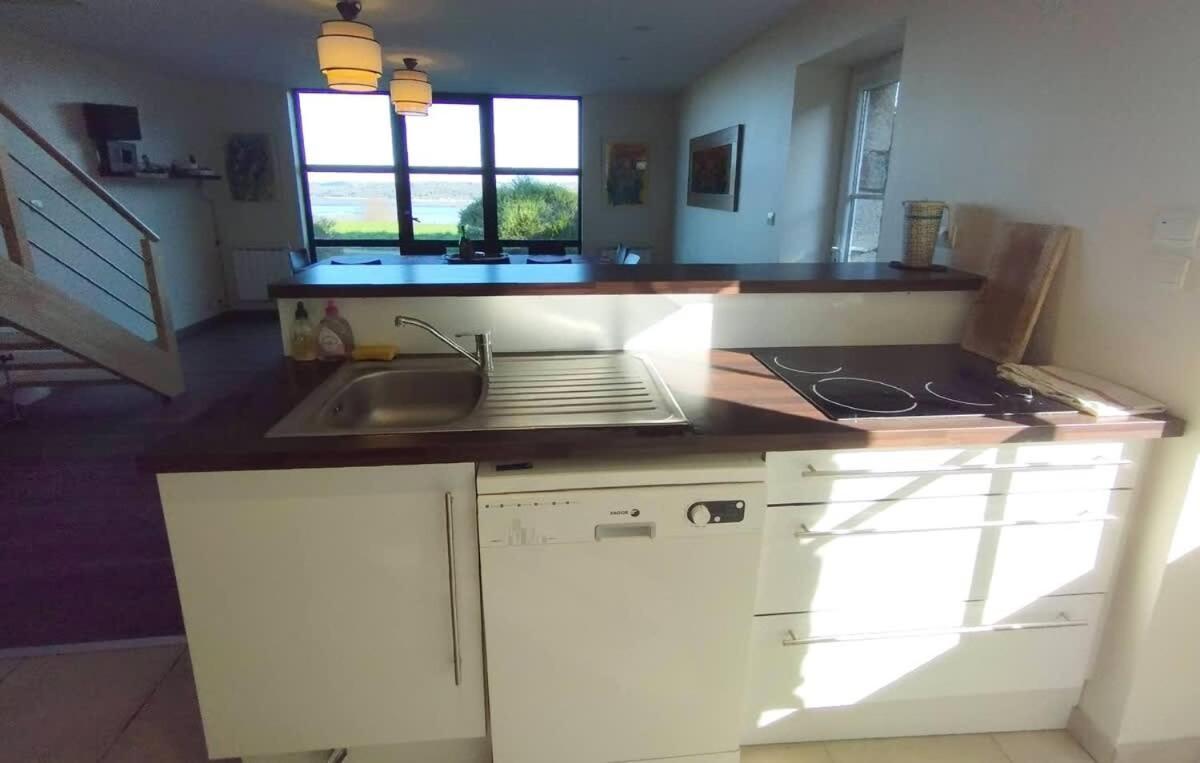Large Farmhouse With Garden And Sea View For 8 People Locquenole Zewnętrze zdjęcie